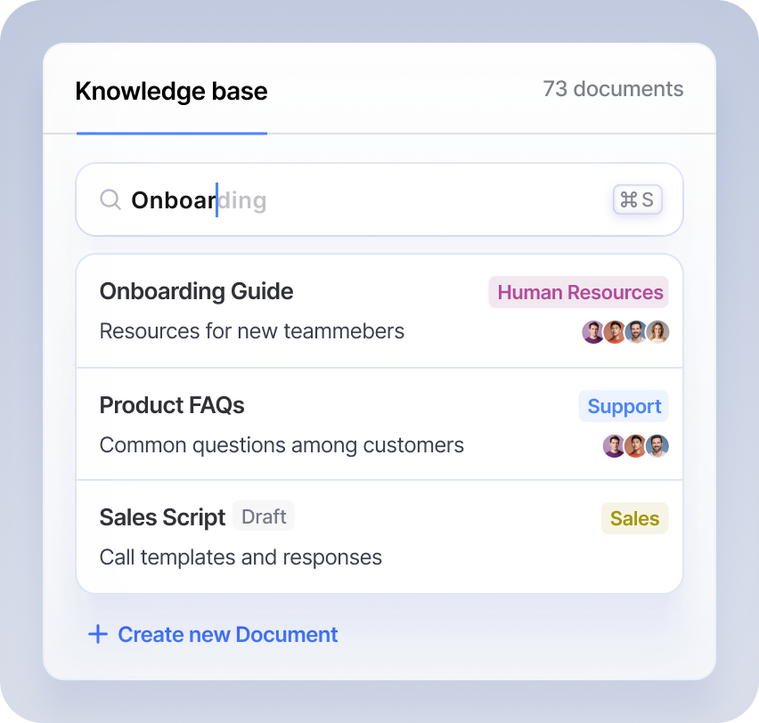 Knowledge Base